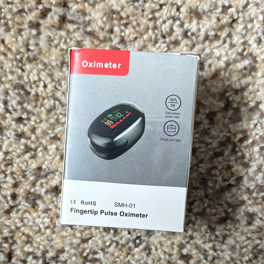 Amazon Black Fingertip Pulse Oximeter